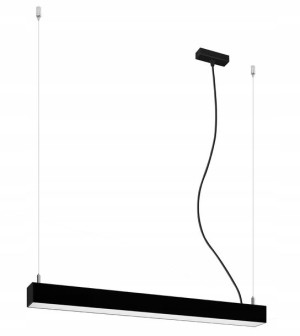 Lampa Wisząca Led Pinne 67 Czarna 22w 3000k