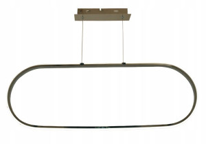 Lampa Wisząca KORA LED Oprawa Zwis Sufitowy Chrom