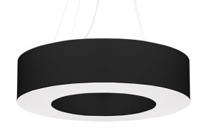 Żyrandol Lampa Wisząca SATURNO 70 Czarny SOLLUX