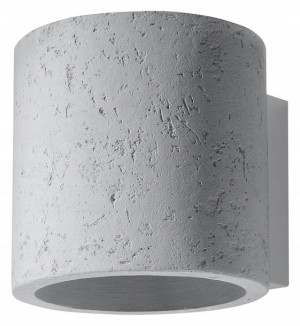 Oprawa Kinkiet ORBIS Beton LED Lampa Loft SOLLUX
