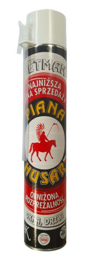 Pianka Piana Wężykowa HUSAR 700ml niskoprężna