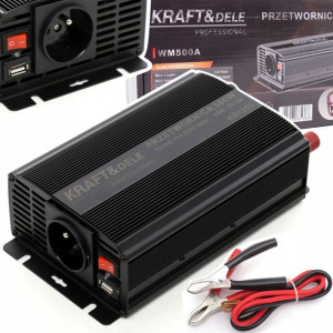 Przetwornica 12v 230v Samochodowa Napięcia 500w