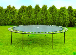 Trampolina Ogrodowa 252cm 8ft + Siatka Drabina Na Prezent