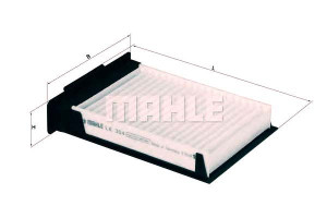 Filtr Kabiny Citroen Toyota Mahle