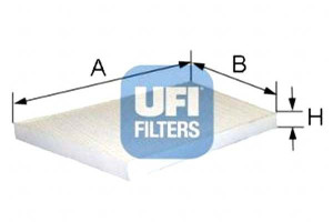 Filtr Kabinowy Db W211 E-klasa 02- Ufi