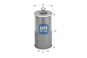 Filtr Paliwa Ufi 95180050 204722 Cd102826 430033