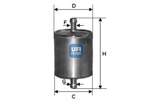 Filtr Paliwa Bmw R850c 99- Motor Ufi