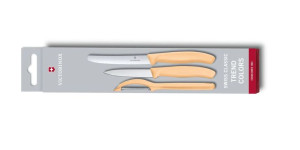 Victorinox noże zestaw 3szt. 6.7116.31L92 jasnopomarańczowy