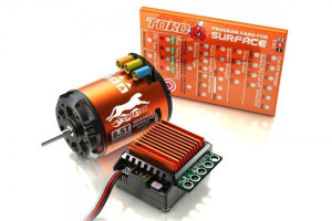 Zestaw Skyrc Cheetah 1:10 Regulator Esc 60a Silnik 8.5t Karta Programująca