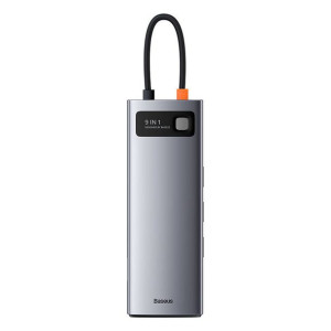 Hub Baseus Metal Gleam Series Usb-c 3xusb 3.0 Hdmi Usb-c Pd Ethernet Rj45