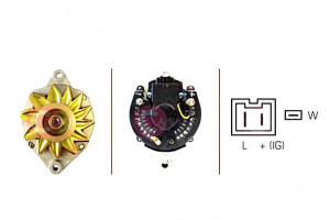 Alternator Casco 7700820449 542059 7700852395 7701