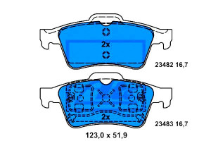 Klocki Hamulcowe Ford Tourneo Connect Transit Conn