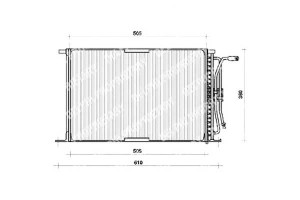 Skraplacz Klimatyzacji Ford Courier Fiesta Fiesta