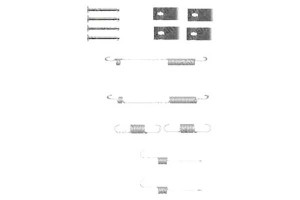 Zestaw Montażowy Szczęk Hyundai Getz 1.1-1.6 09.02