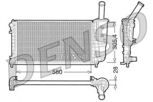 Chłodnica Silnika Fiat Punto 1.4 -03.12 Denso