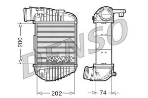 Intercooler (prawa) Audi A6 A6 Allroad 2.7d -08.11