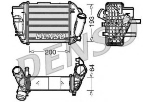 Intercooler Audi A4 2.5d 11.00-12.05 Denso