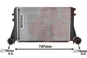 Intercooler Audi Seat Skoda Vw Van Wezel