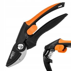 Neo Sekator Ogrodowy Kowadełkowy 210mm Zakres 20mm