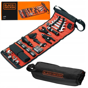 Black&decker A7144 Zestaw Kluczy Do Samochodu 71el