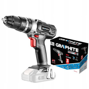 Wkrętarka Wiertarka Aku. 18v Li-ion Udar Graphite