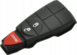Chrysler Jeep Dodge Kluczyk Gumka Przyciski Do Obudowy Bez Klapki Z Tyłu