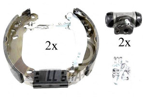 Komplet Szczęk Z Cylinderkami Renault Clio A.b.s.