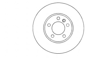 Tarcze Hamulcowe 2szt Opel Omega B 94-03 A.b.s.