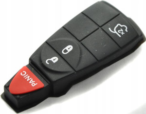 Chrysler Jeep Dodge Kluczyk Gumka Przyciski Do Obudowy Bez Klapki Z Tyłu