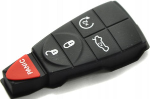 Chrysler Jeep Dodge Kluczyk Gumka Przyciski Do Obudowy Bez Klapki Z Tyłu