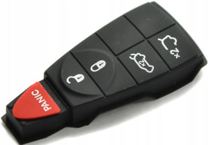 Chrysler Jeep Dodge Kluczyk Gumka Przyciski Do Obudowy Bez Klapki Z Tyłu