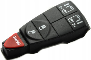 Chrysler Jeep Dodge Kluczyk Gumka Przyciski Do Obudowy Bez Klapki Z Tyłu