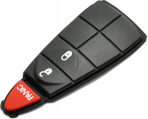 Chrysler Jeep Dodge Kluczyk Gumka Przyciski Do Obudowy Z Klapką Z Tyłu