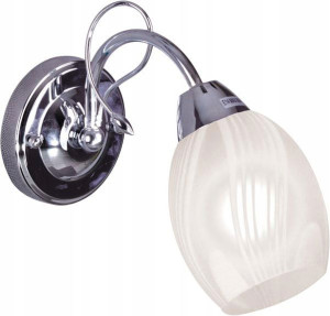 Lampa Ścienna Klasyczna === Szklany Ozdobny Klosz