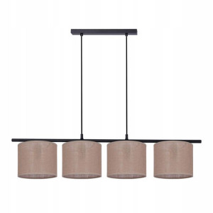 Lampa Wisząca Nad Stół Do Salonu = 4 Abażury Boho