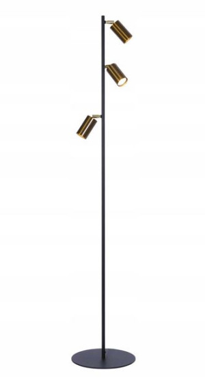 Lampa Stojąca Podłogowa Reflektorowa Trzypunktowa