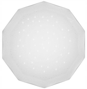 Nowoczesna Lampa Sufitowa Plafon Biały = Salon