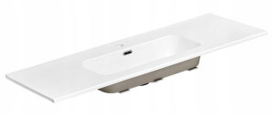 Umywalka Meblowa Ceramiczna Prostokątna === 120 Cm
