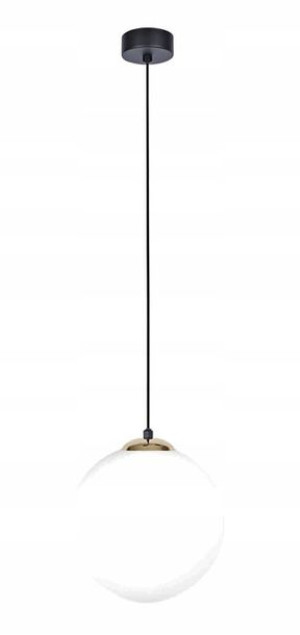 Lampa Wisząca Pojedyncza Glamour Szklana === 30 Cm