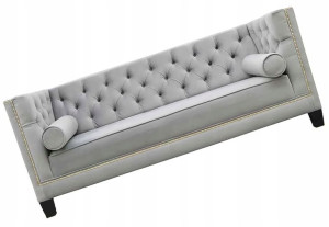 Sofa Pikowana Glamour Do Salonu 2-osobowa = Kolory