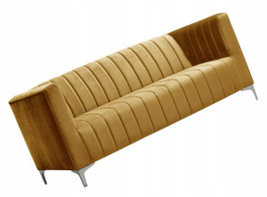 Sofa Pikowana Welurowa Dwuosobowa Do Salonu Kolory