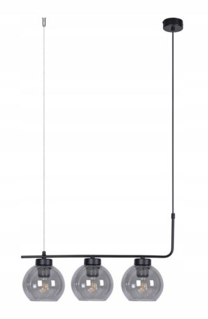 Lampa Wisząca Nad Stół Wyspę Industrialna 3 Klosze