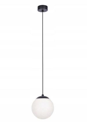 Lampa Wisząca Nad Stół Ze Szklanym Kloszem = 16 Cm