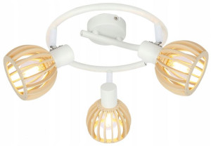 Lampa Sufitowa Spirala Regulacja Nowoczesny Salon