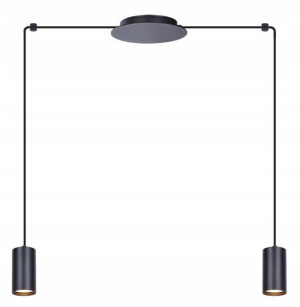 Lampa Wisząca Industrialna 2 Regulowane Zwisy Loft
