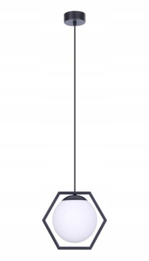 Lampa Wisząca Nad Wyspę Stół Geometryczna Szklana