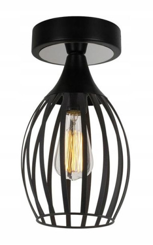 Lampa Sufitowa Druciana Loftowa == Do Przedpokoju
