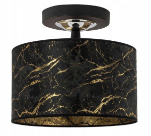 Lampa Sufitowa Plafon Okrągły Glamour == Do Salonu