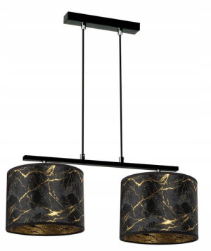 Lampa Wisząca Podwójna Nad Stół Glamour Nowoczesna