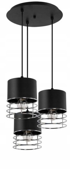 Lampa Wisząca Loftowa Druciana Regulacja Wysokości